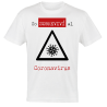 Camiseta frase yo sobreviví al Coronavirus