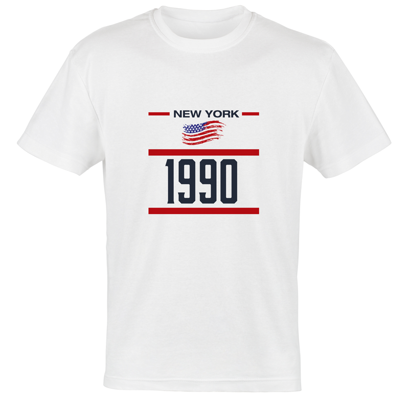 Círculo de rodamiento Embotellamiento Plisado Camiseta 1990
