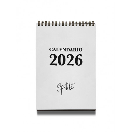 Calendario de mesa Patité, 2026
